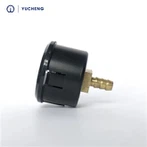 黒鋼の背面接続圧力計