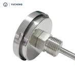 下部接続バイメタル温度計