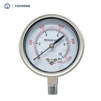 圧力と真空計を示すダイヤル